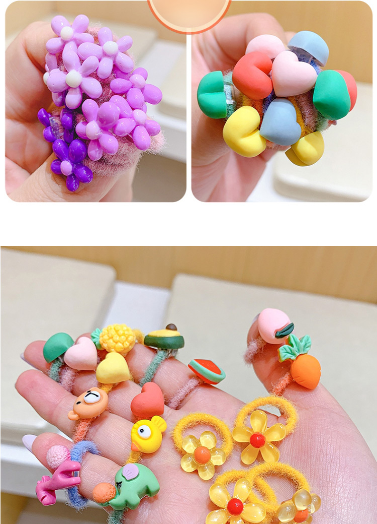Fashion Resin Series Small Hearts [10 Pieces] Children