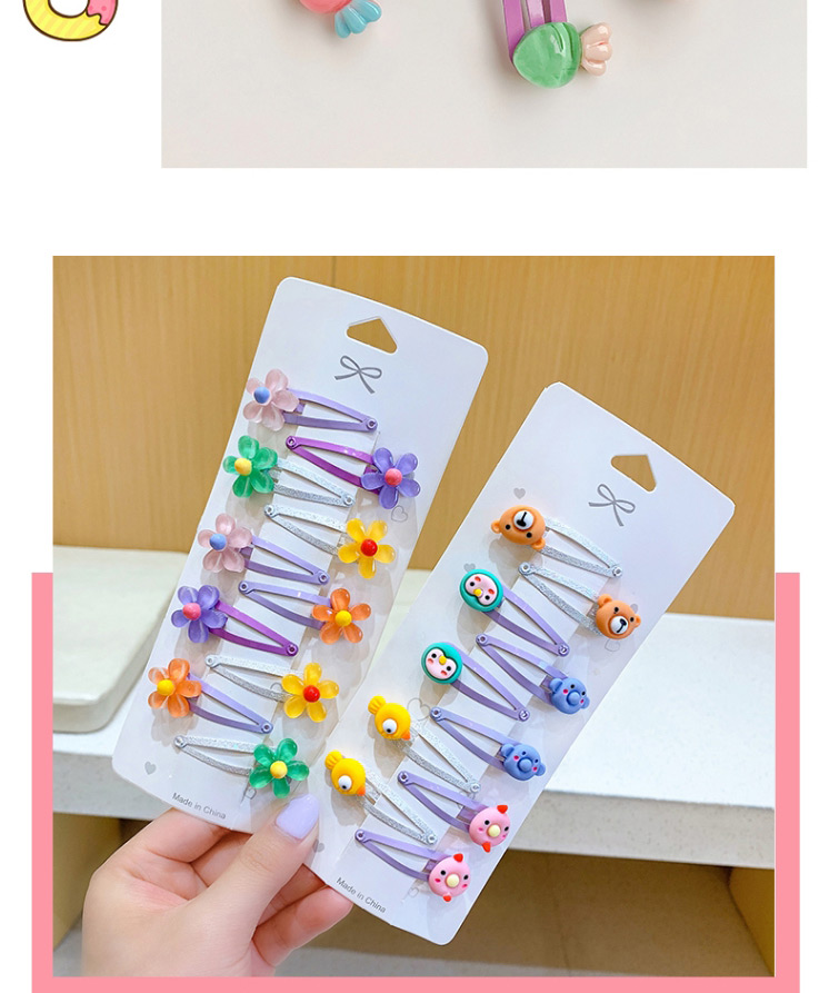 Fashion Candy-colored Five-petal Flower [10 Trial Packs] Children
