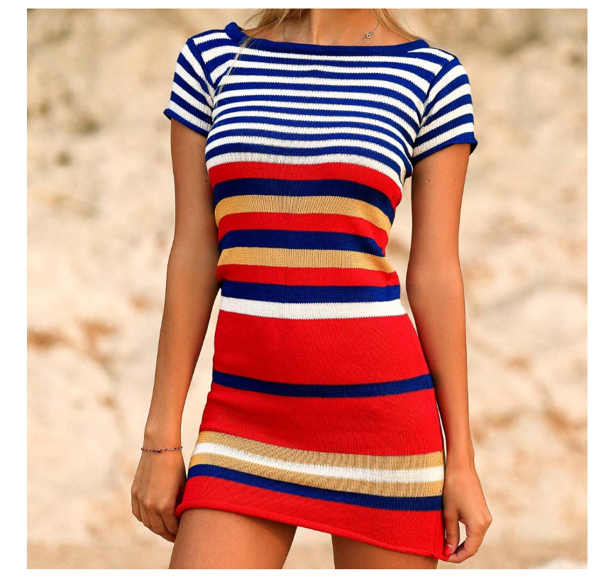 Fashion Black And White Strips Black And White Striped Knitted Sunscreen Clothing,Sunscreen Shirts
