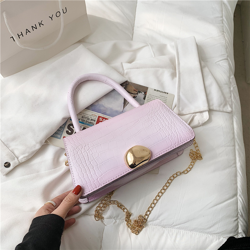 Fashion Pink Gradient Handbag,Handbags