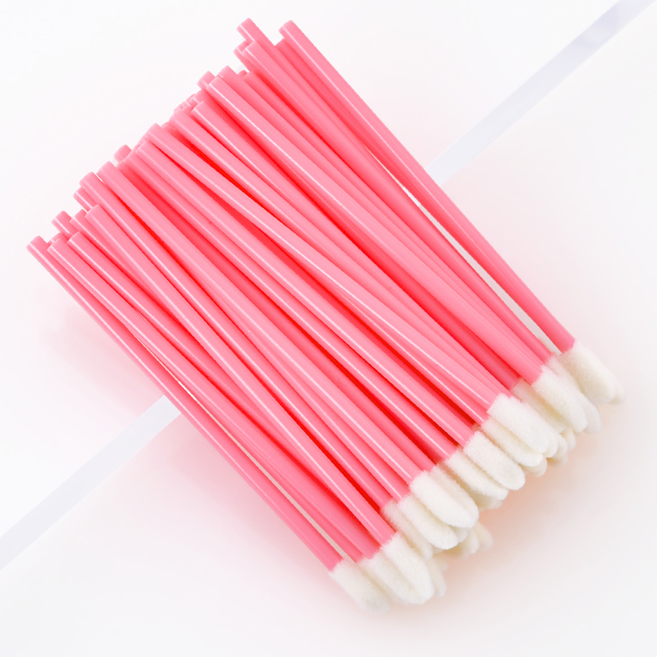 Fashion Disposable-lip Brush-melon Red-50pcs Disposable Lip Brush,Beauty tools