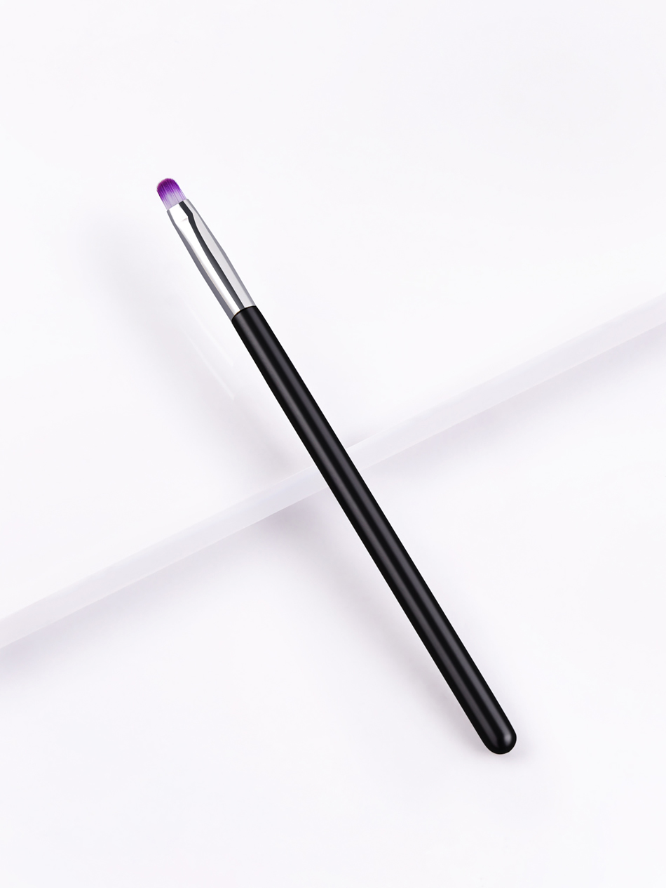 Fashion Single-white Purple-lip Brush Single White And Purple Lip Brush,Beauty tools