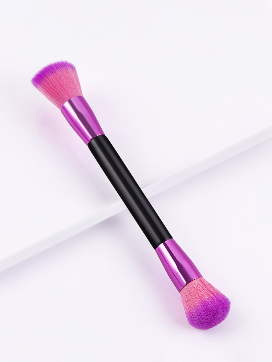 Fashion Single-double-headed Purple-loose Paint Single Double-headed Purple Loose Paint Brush,Beauty tools