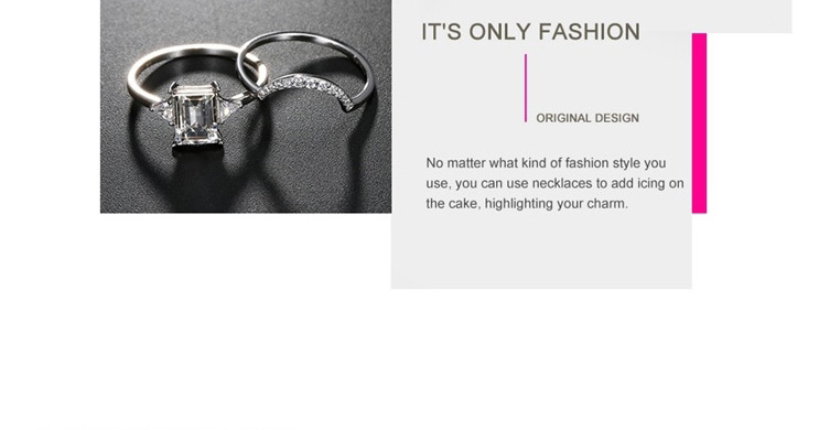 Fashion Silver Diamond Geometric Ring,Fashion Rings
