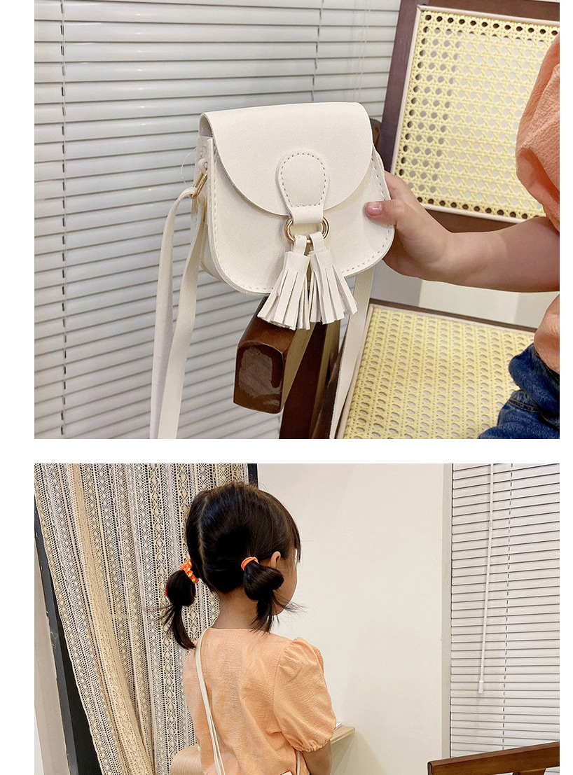 Fashion Yellow Fringed Solid Color Flap Crossbody Bag,Shoulder bags