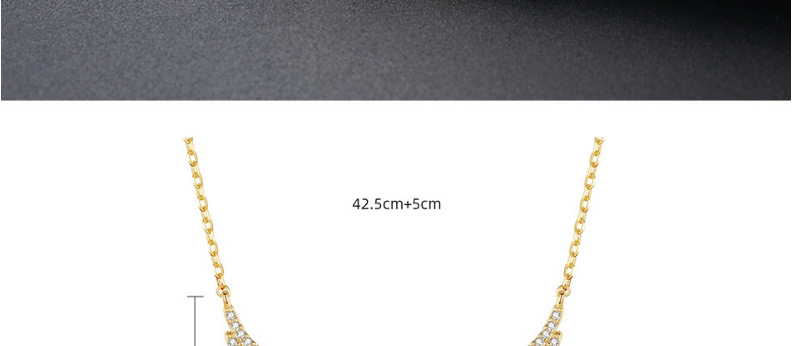 Fashion Platinum Glazed Angel Wing Necklace,Necklaces