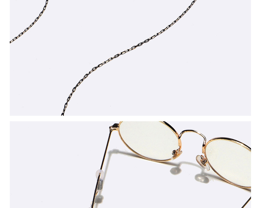 Fashion White Metal Anti-skid Glasses Chain,Sunglasses Chain