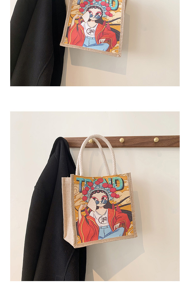 Fashion Glasses Printed Graffiti Handbag,Handbags