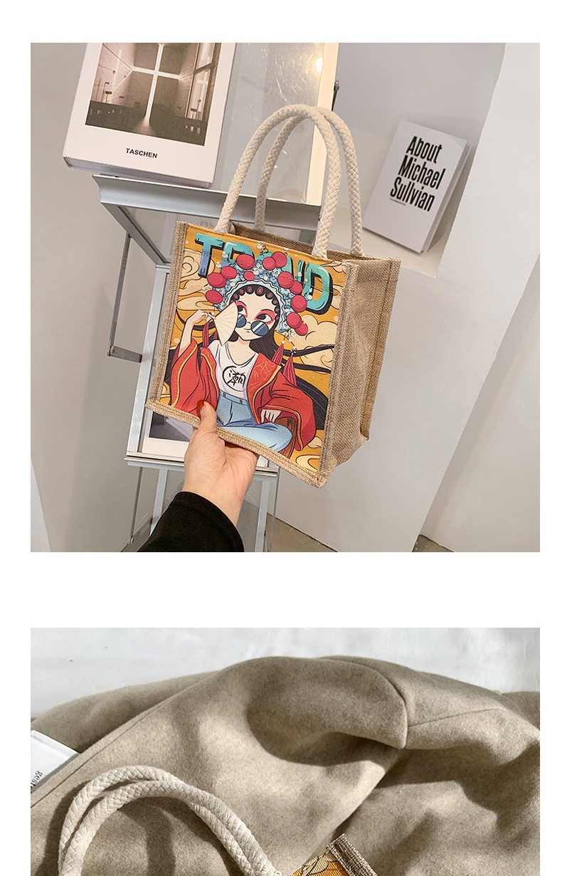 Fashion Glasses Printed Graffiti Handbag,Handbags