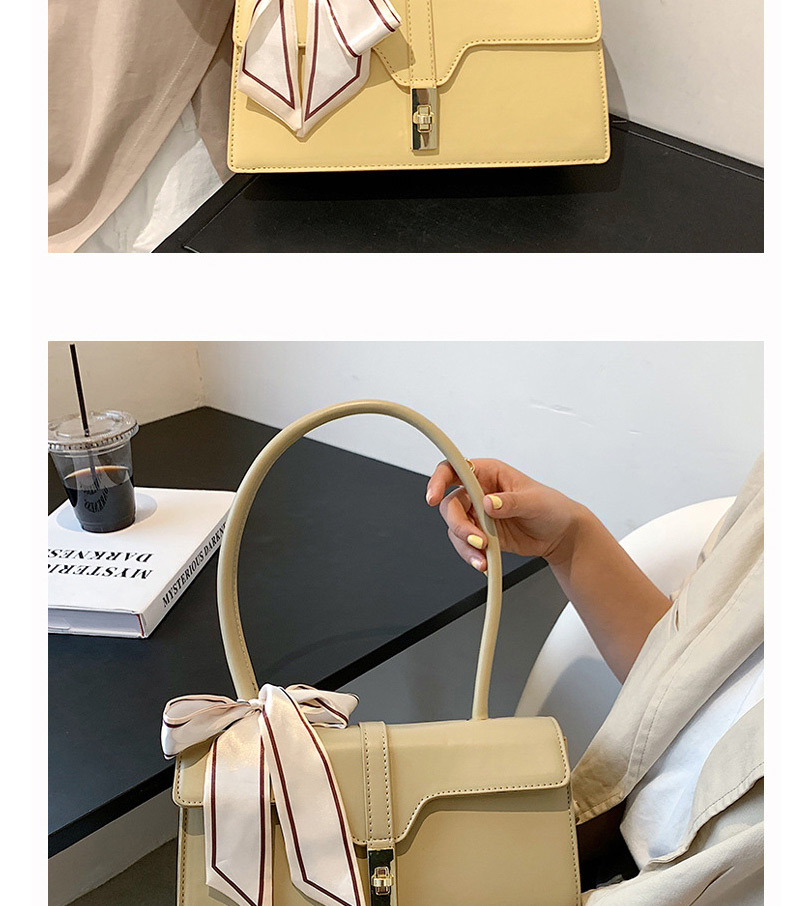 Fashion Yellow Bow Ribbon Shoulder Bag,Messenger bags
