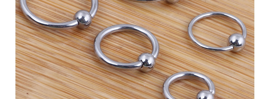 Fashion 1.2*10*3 Stainless Steel C Type Piercing Jewelry Nose Nail (single),Nose Rings & Studs