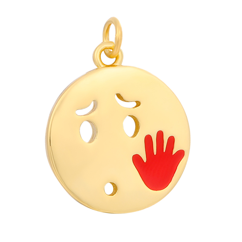 Fashion 8 Cute Emoji Pendant Jewelry,Necklaces