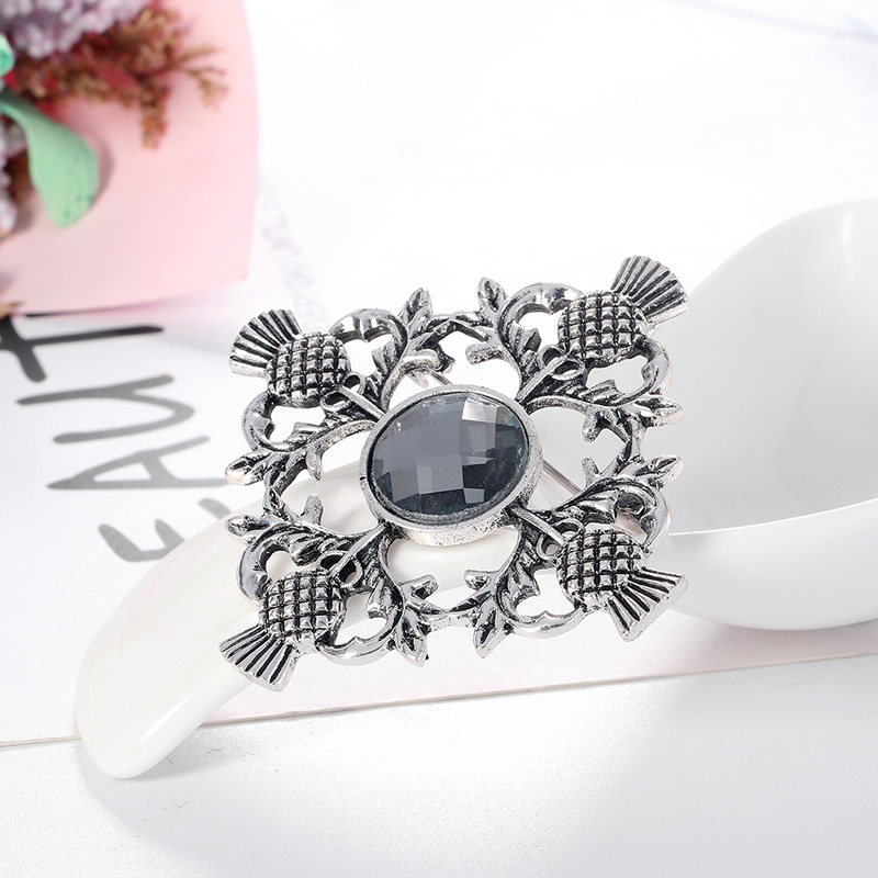 Fashion Al778-a Alloy Diamond Geometric Brooch,Korean Brooches