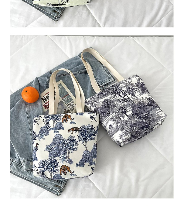 Fashion Assorted Fruits Fruit Doodle Canvas Bag,Messenger bags