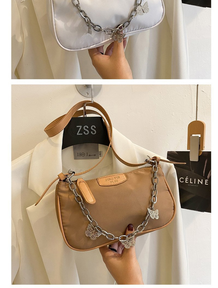 Fashion Lake Blue Butterfly Chain Crossbody Shoulder Bag,Messenger bags