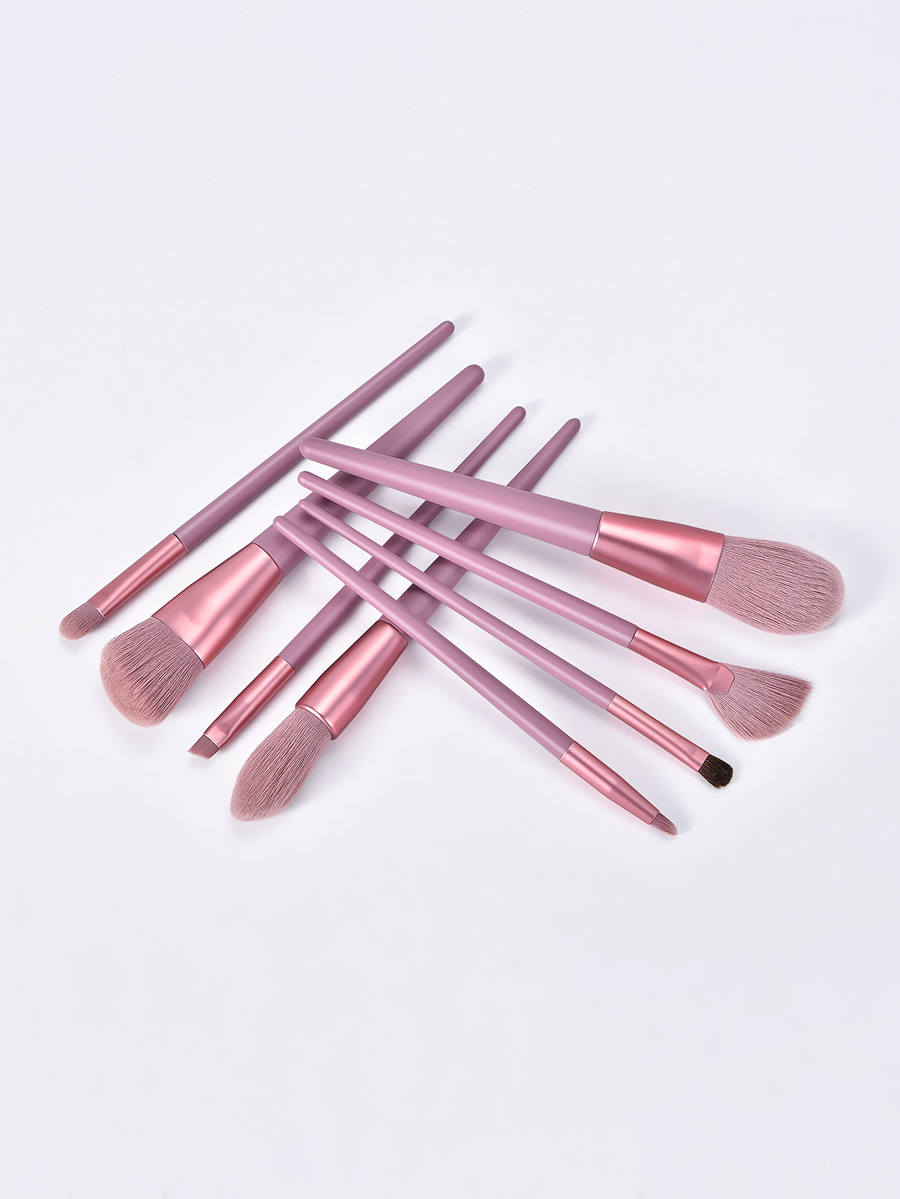 Fashion 8-horsehair-pink 8pcs-horsehair-pink-beauty Set,Beauty tools
