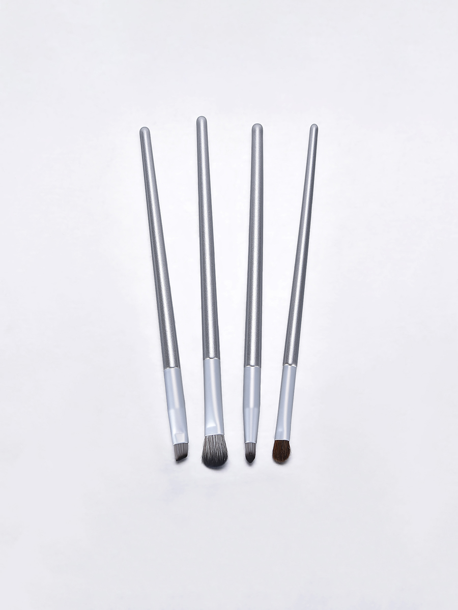 Fashion 4 Pieces-horsehair-silver 4pcs-horsehair-silver-beauty Set,Beauty tools