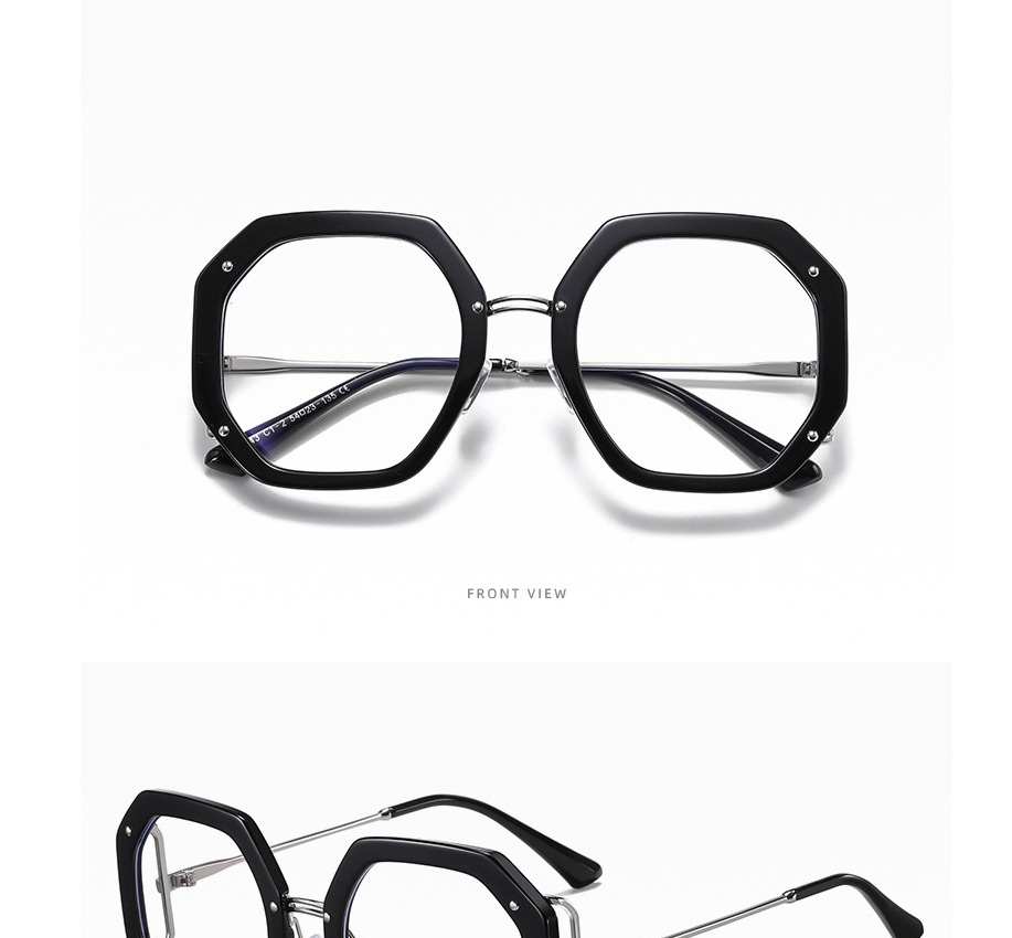 Fashion Blue Square Frame Glasses,Fashion Glasses