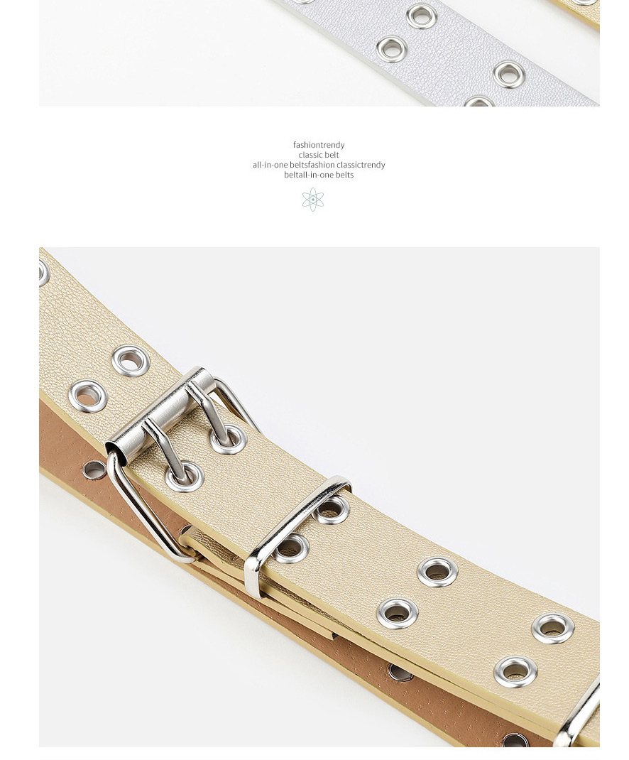 Fashion Camel Double Breasted Hollow Belt,Wide belts