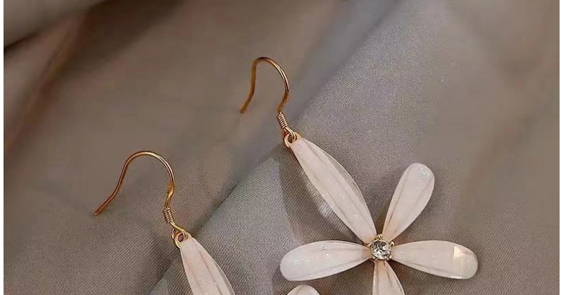 Fashion Gold Color Flower Stud Earrings,Stud Earrings