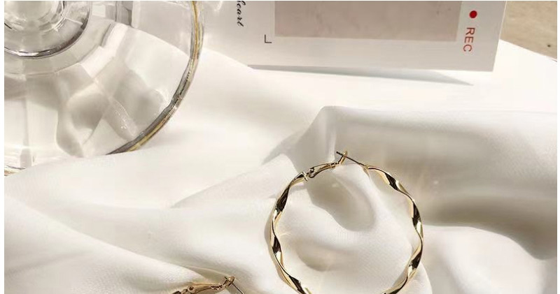Fashion Small Gold (4cm) Geometric Circle Ear Ring,Hoop Earrings