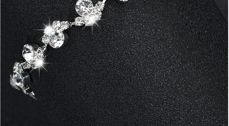 Fashion Silver Color S-shaped Diamond Bracelet,Fashion Bracelets