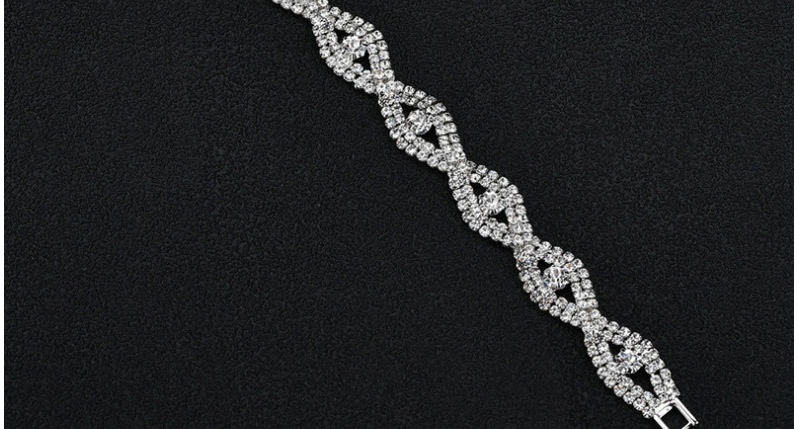 Fashion Silver Color Micro-set Round Diamond Eye Bracelet,Fashion Bracelets