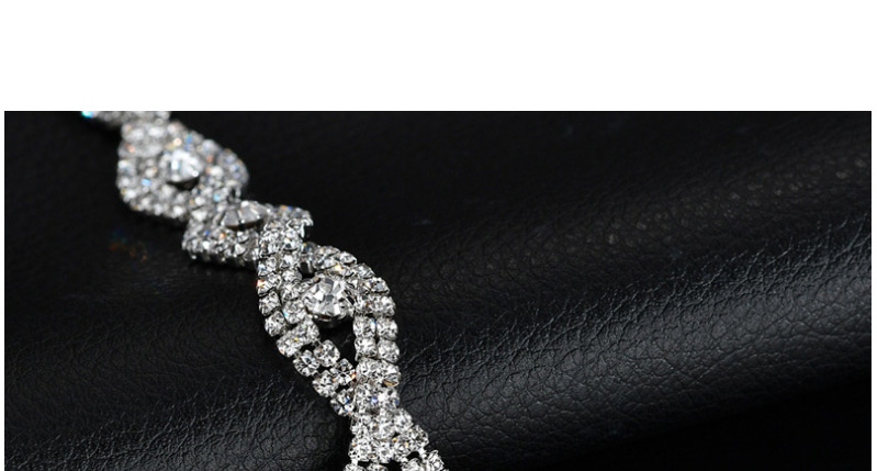 Fashion Silver Color Micro-set Round Diamond Eye Bracelet,Fashion Bracelets