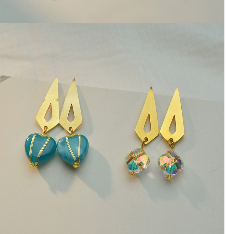 Fashion Chinese Knot Titanium Steel Geometric Earrings,Drop Earrings