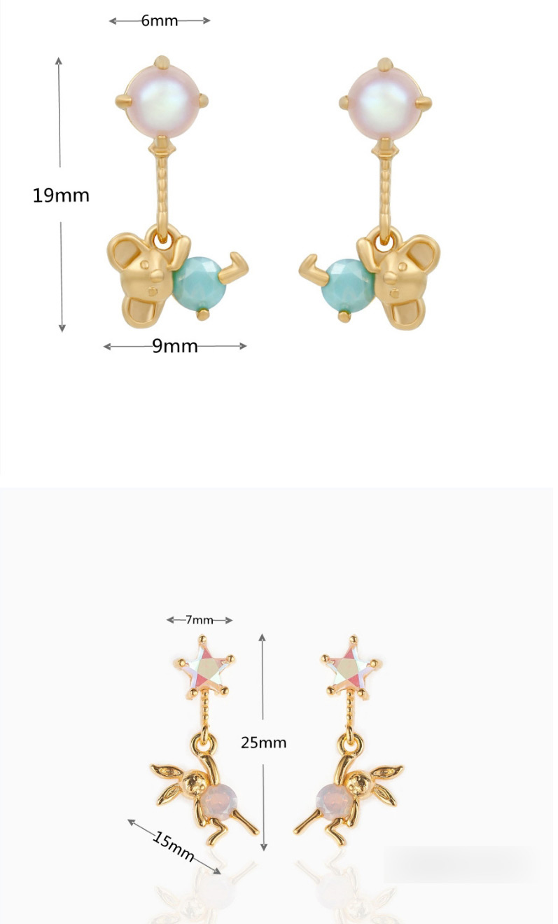 Fashion Cloud Necklace (single) Cloud Tassel Stud Earrings,Earrings