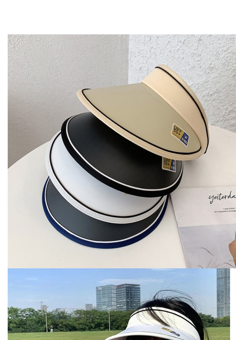 Fashion 【black】 Anti-ultraviolet Hollow Top Cover Face Sun Hat,Sun Hats