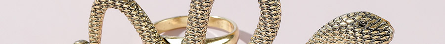 Fashion Golden Ancient Bronze Python Ring,Fashion Rings