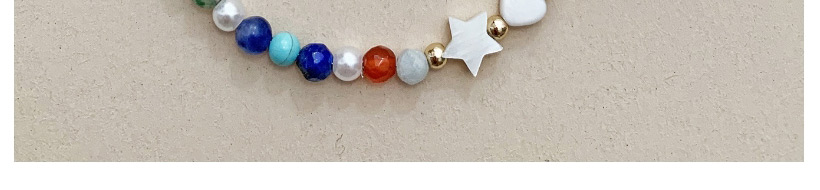 Fashion Color Shell Love Star Beaded Anklet,Fashion Anklets