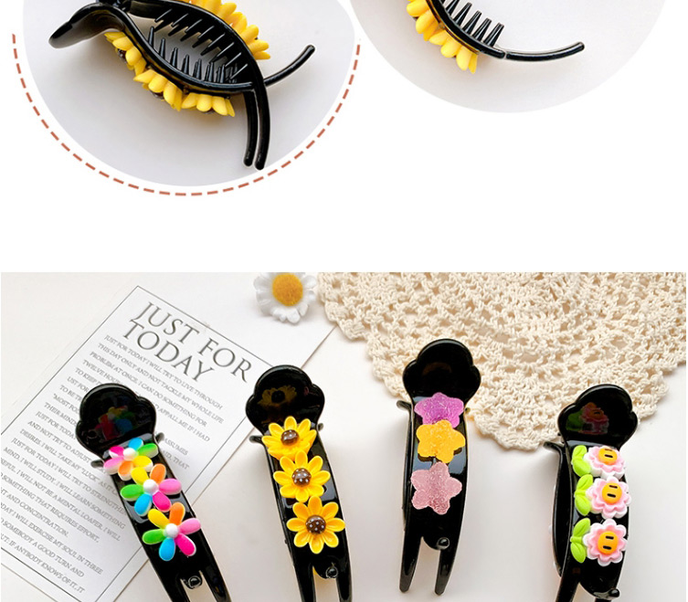 Fashion Sunflower Clip Children