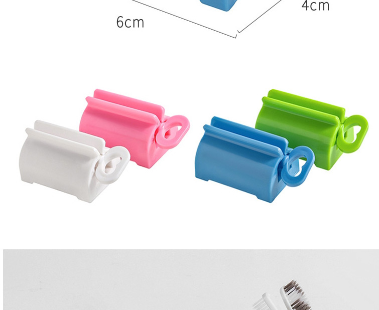 Fashion Blue Pure Color Toothpaste Squeezer,Household goods