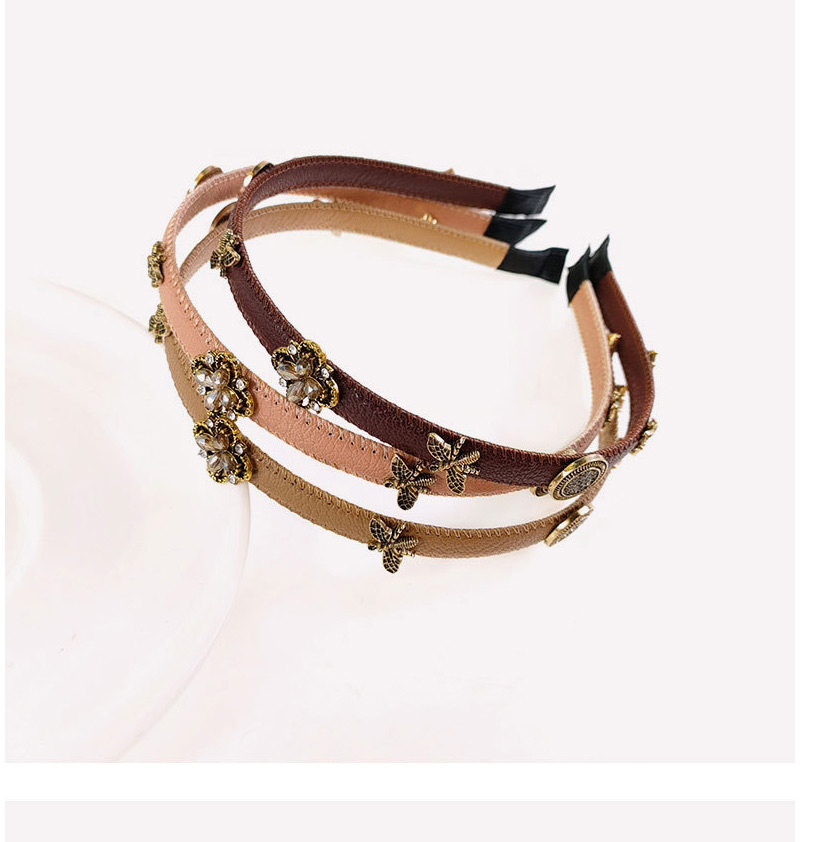 Fashion Black Alloy Bee Butterfly Hair Band,Head Band