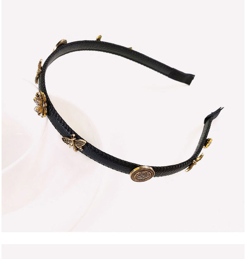 Fashion Pink Alloy Bee Butterfly Hair Band,Head Band
