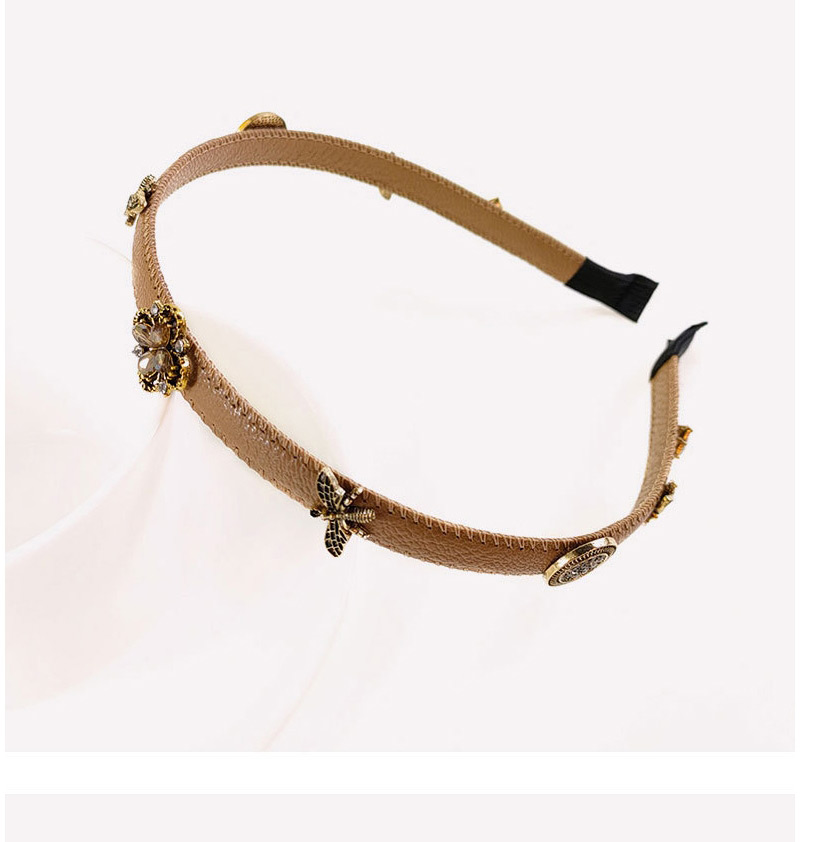 Fashion White Alloy Bee Butterfly Hair Band,Head Band