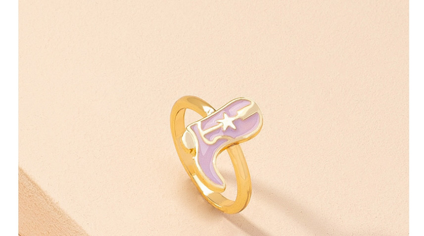 Fashion Gold Color Alloy Geometric Boots Ring,Fashion Rings