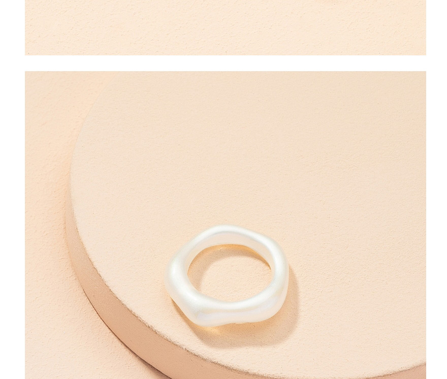 Fashion Yellow Acrylic Resin Ring,Fashion Rings