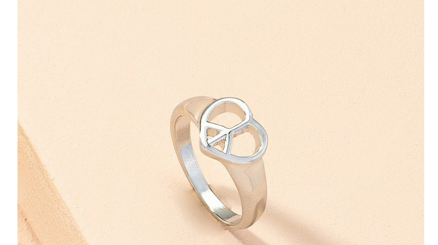 Fashion Silver Color Hollow Love Ring,Fashion Rings