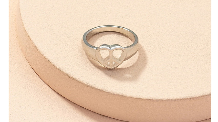 Fashion Silver Color Hollow Love Ring,Fashion Rings