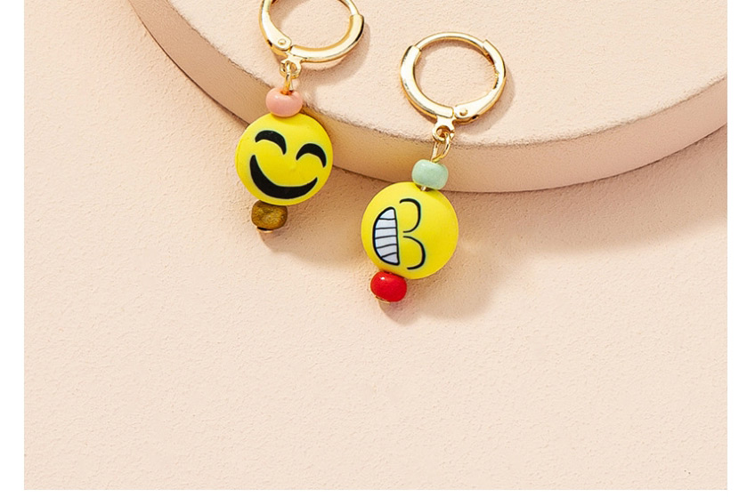 Fashion Laughing Out Loud Resin Emoji Stud Earrings,Stud Earrings