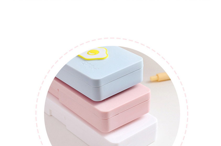 Fashion White-small Daisies Cartoon Rectangular Stationery Box,Pencil Case/Paper Bags