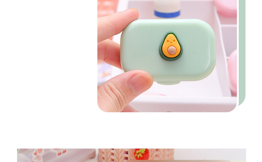 Fashion Small Wings Stars Cartoon Plastic Contact Lens Case,Contact Lens Box