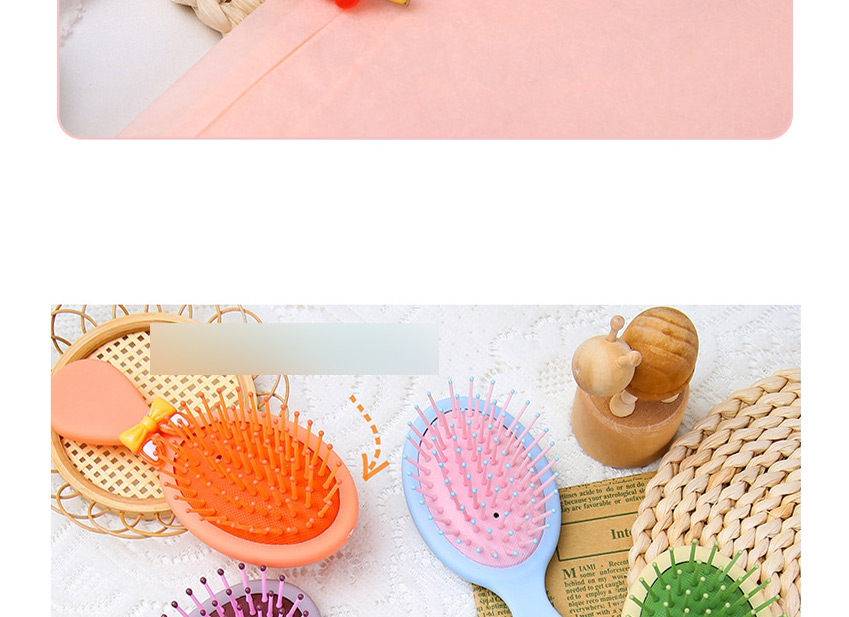 Fashion Pink-simple Cartoon Geometric Air Cushion Comb,Other Creative Stationery