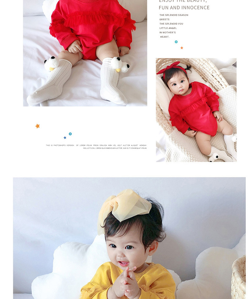 Fashion Red Round Neck Baby Onesies,Kids Clothing