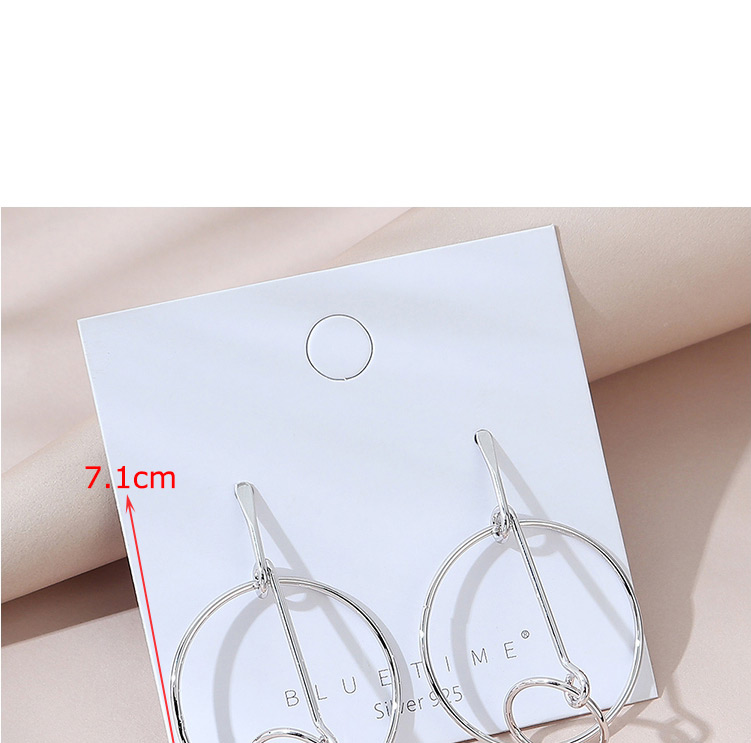 Fashion Silver Real Gold Plated Hollow Pearl Round Earrings,Stud Earrings