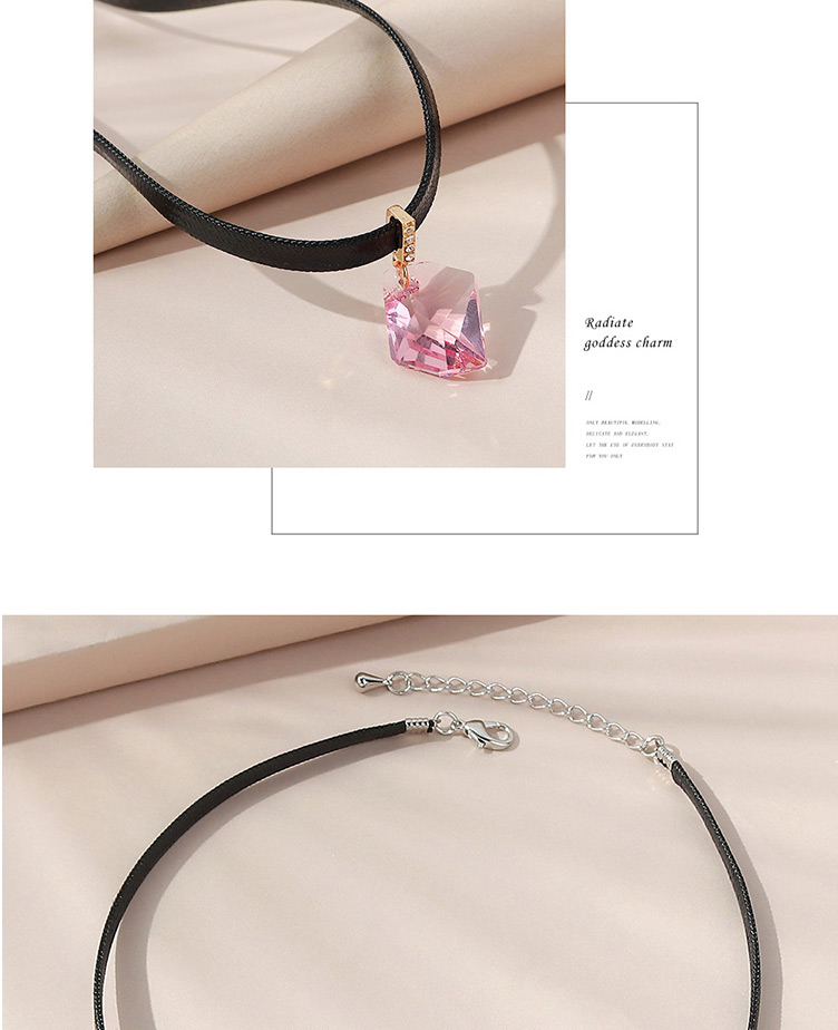 Fashion Platinum Crystal Necklace,Pendants