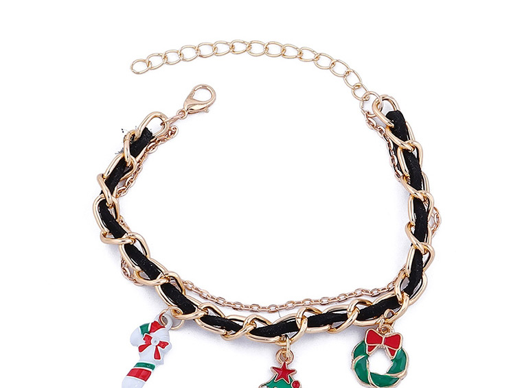 Fashion Gold Christmas Tree Garland Chain Bracelet,Fashion Bracelets